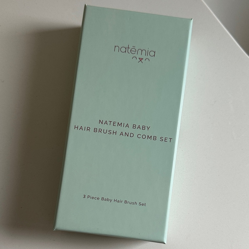 Natemia Baby Hair Brush and Comb Set